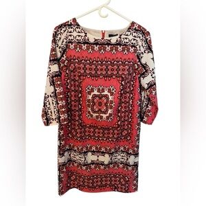 The Limited Colorful Intricate Dress